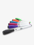 Magnetic Dry Erase Markers, Medium Point - Set of 6