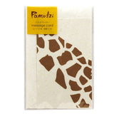 Giraffe mini Message Card