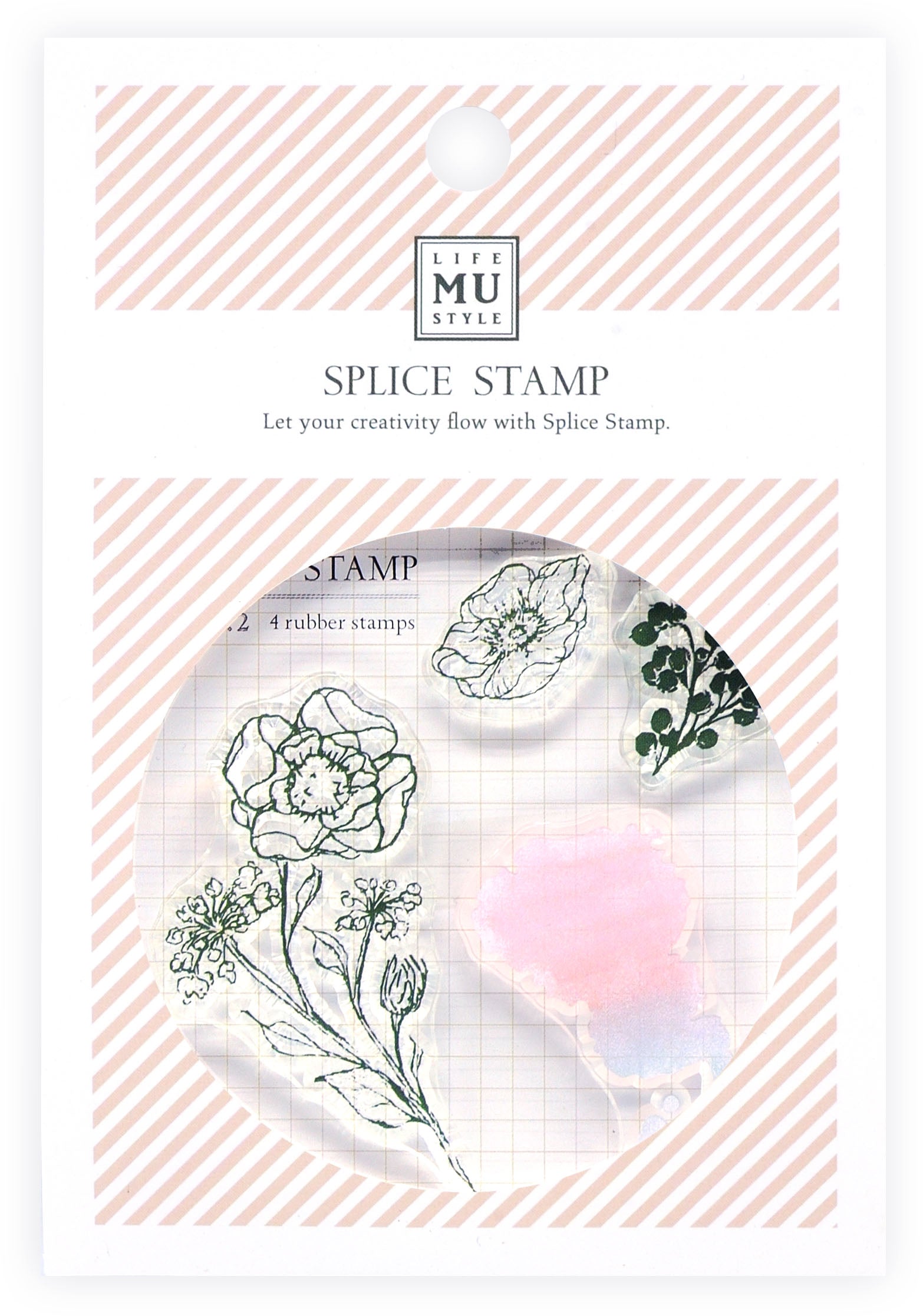 Flower 02 -Mu splice stamp