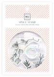 Flower 03- Mu splice stamp