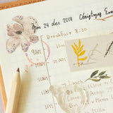 Flower 03- Mu splice stamp