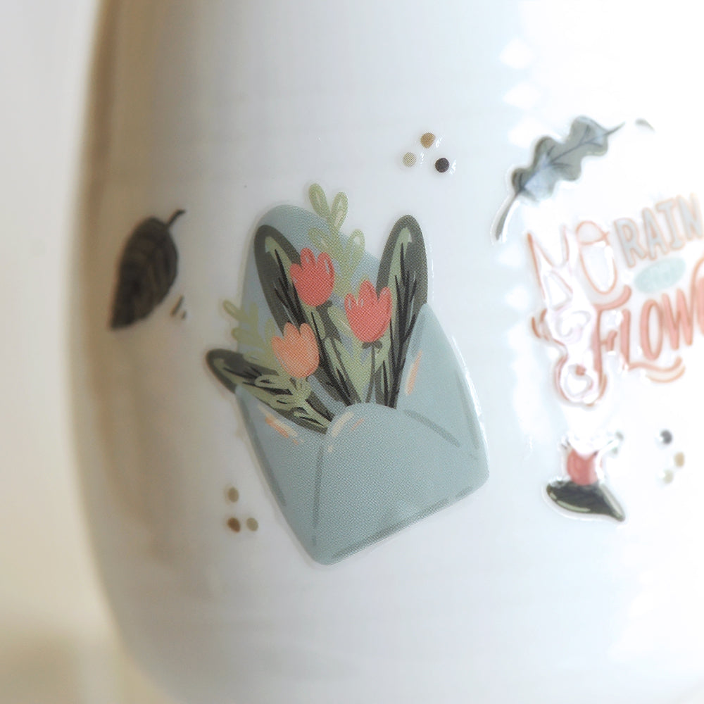 Bloom baby - Mu crystal rub-on sticker