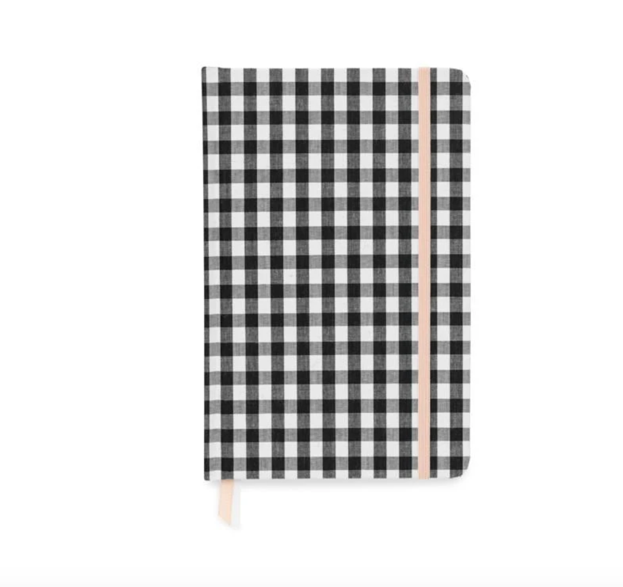 Essential Journal, Black and White Gingham