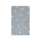 Small Bound Planner, Chambray Scatter Dot, 2022