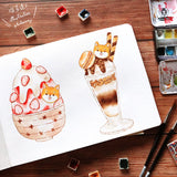 Shiba Inu Shaved Ice Sticker